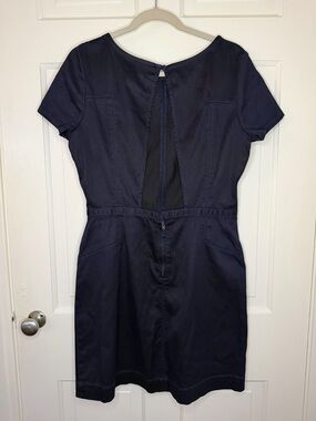 Gap 1969 Navy Structured Sheath Dress w/ Pockets – Size M